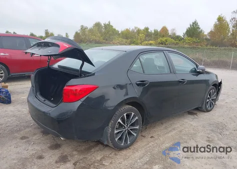 2017 Toyota Corolla Se from USA, damaged, VIN 2T1BURHE9HC825456